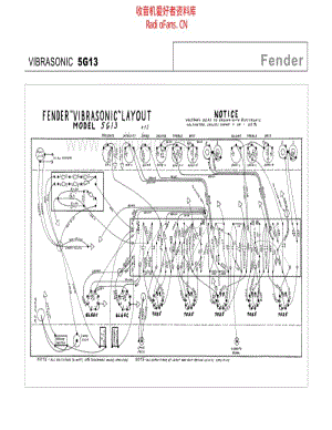 Fender_vibrasonic_5g13 电路图 维修原理图.pdf