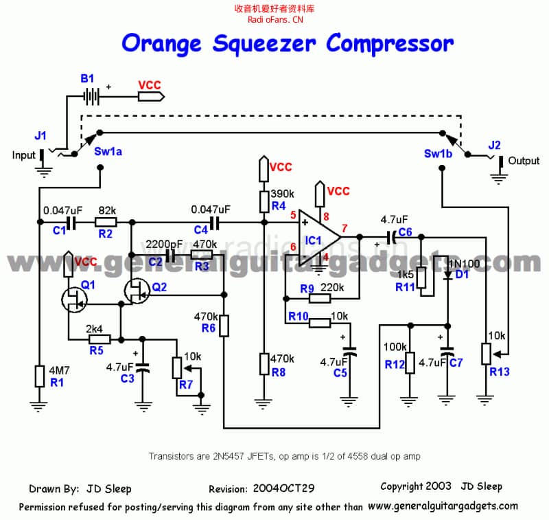 Ggg_danarmstrong_orangesqueezer 电路图 维修原理图.pdf_第1页