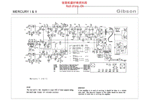 Gibson_mercury_i_ii 电路图 维修原理图.pdf