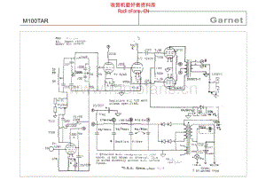 Garnet_m100tr_mann 电路图 维修原理图.pdf