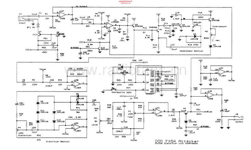 Dodfx54_compressor_dist 电路图 维修原理图.pdf_第1页