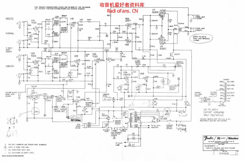 Fender_vibrolux_reverb_aa270_schem 电路图 维修原理图.pdf_第2页