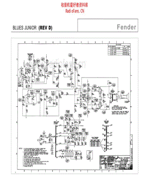 Fender_blues_junior_rev_d 电路图 维修原理图.pdf
