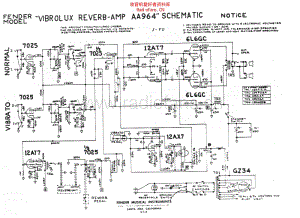 Fender_vibroluxreverb_aa964_schem 电路图 维修原理图.pdf