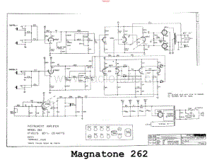Magnatone_262 电路图 维修原理图.pdf
