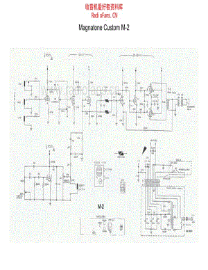 Magnatone_M2 电路图 维修原理图.pdf