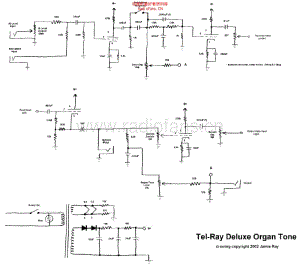 Telray_deluxe_organtone_oilcan 电路图 维修原理图.pdf