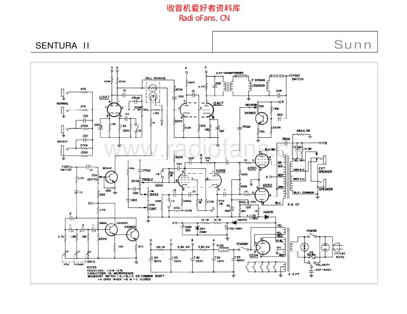 Sunn_sentura_ii 电路图 维修原理图.pdf_第1页