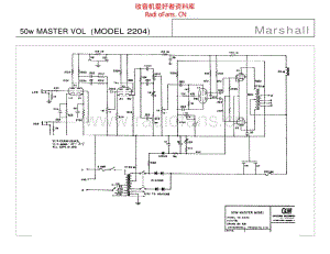 Marshall_50w_master_vol_2204 电路图 维修原理图.pdf