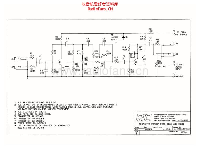Rickenbacker_rb30 电路图 维修原理图.pdf_第1页