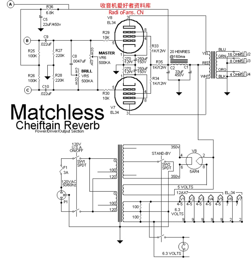 Matchless_chieftan 电路图 维修原理图.pdf_第3页