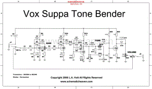 Vox_suppa_tonebender_lah 电路图 维修原理图.pdf