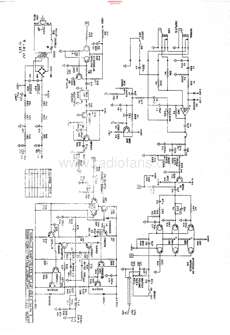 Traynor_guitaramp_ts50 电路图 维修原理图.pdf_第1页