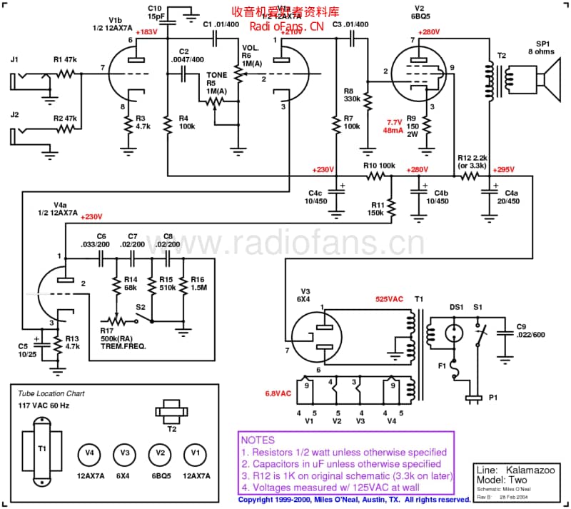 Kalamazoo_m2s 电路图 维修原理图.pdf_第1页