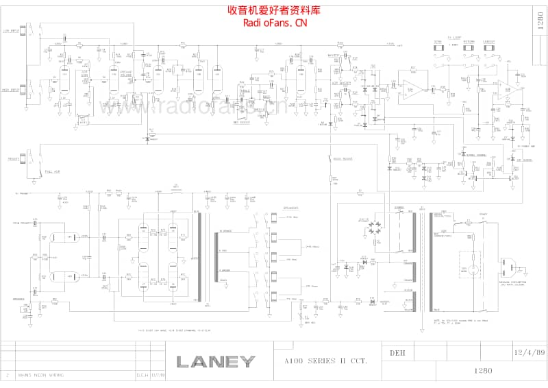 Laney_aor100_series2 电路图 维修原理图.pdf_第1页