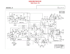 Sunn_model_a 电路图 维修原理图.pdf