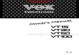 Vox_vt_series_manuals 电路图 维修原理图.pdf
