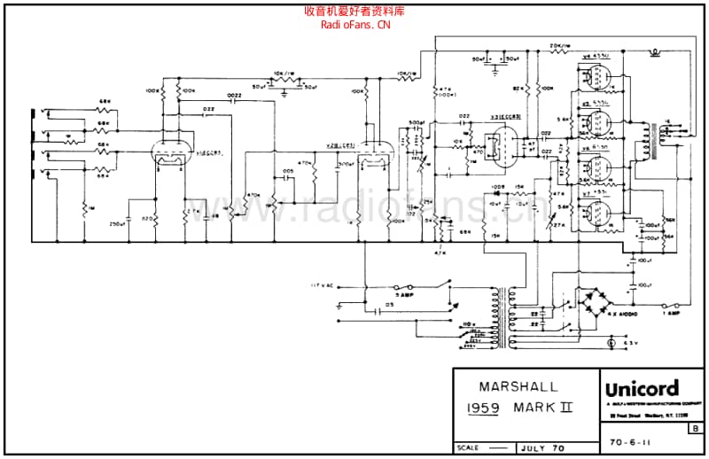 Marshall_jmp_superlead_100w_1959 电路图 维修原理图.pdf_第2页