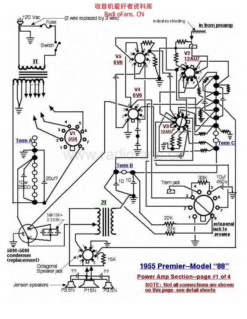 Premier_88_2 电路图 维修原理图.pdf_第1页
