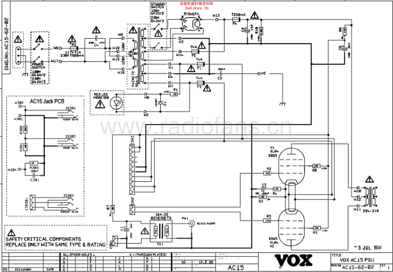 Vox_ac15_reissue 电路图 维修原理图.pdf_第2页