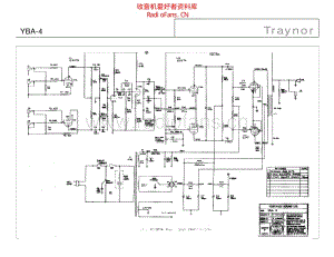 Traynor_yba_4 电路图 维修原理图.pdf