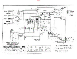 Magnatone_440 电路图 维修原理图.pdf