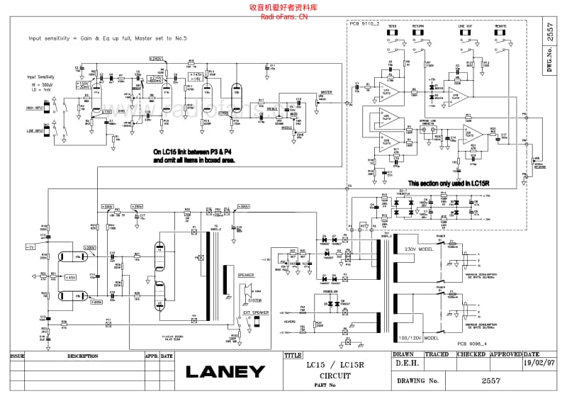 Laney_lc15 电路图 维修原理图.pdf_第1页