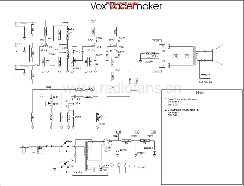 Vox_pacemaker 电路图 维修原理图.pdf_第1页
