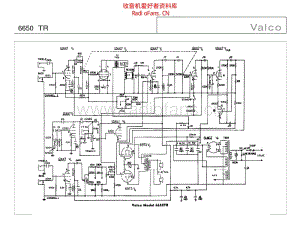 Valco_6650_tr 电路图 维修原理图.pdf