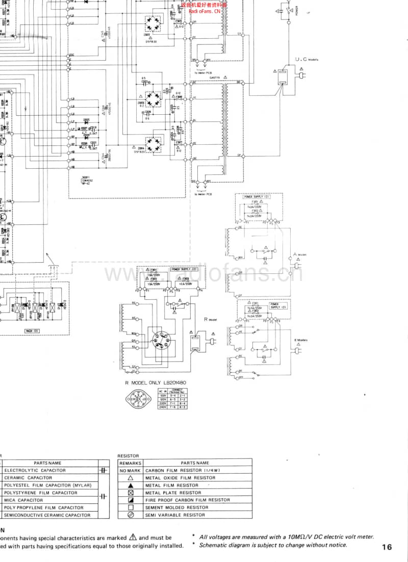 Yamaha_m80_pwramp 电路图 维修原理图.pdf_第1页