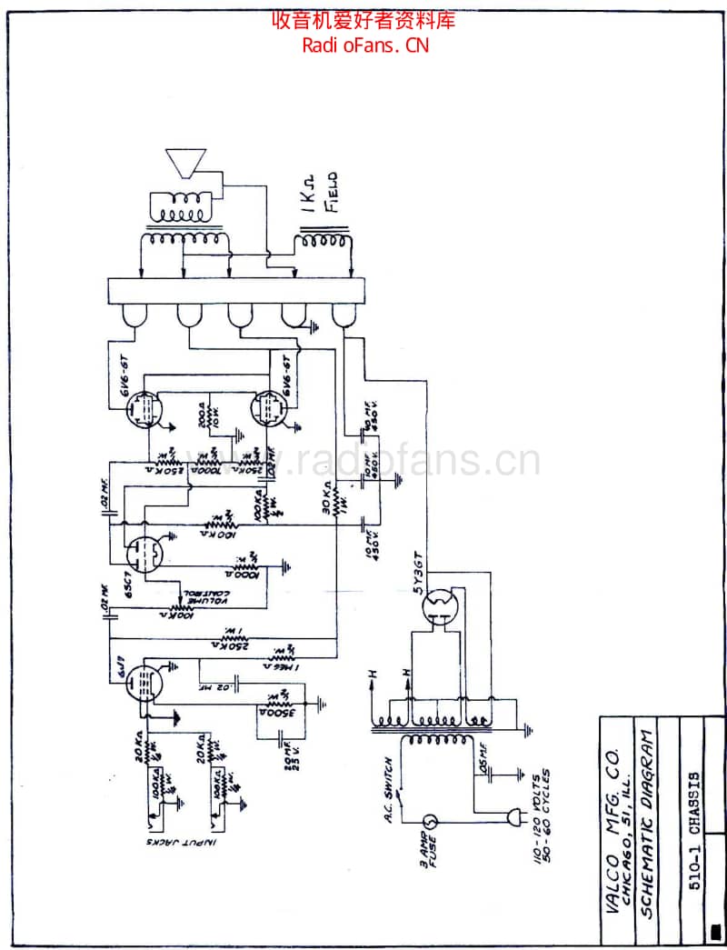 Valco_supro_1600 电路图 维修原理图.pdf_第1页