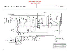 Traynor_yba_3_custom_special 电路图 维修原理图.pdf