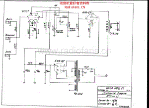 Valco_510_11 电路图 维修原理图.pdf