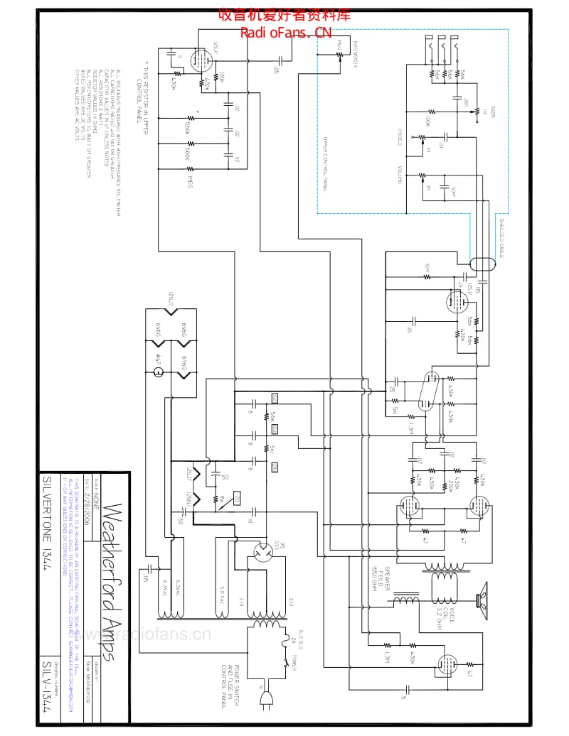 Silvertone1344 电路图 维修原理图.pdf_第2页