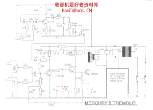 Selmer_ss_mercury_tremolo_5w 电路图 维修原理图.pdf