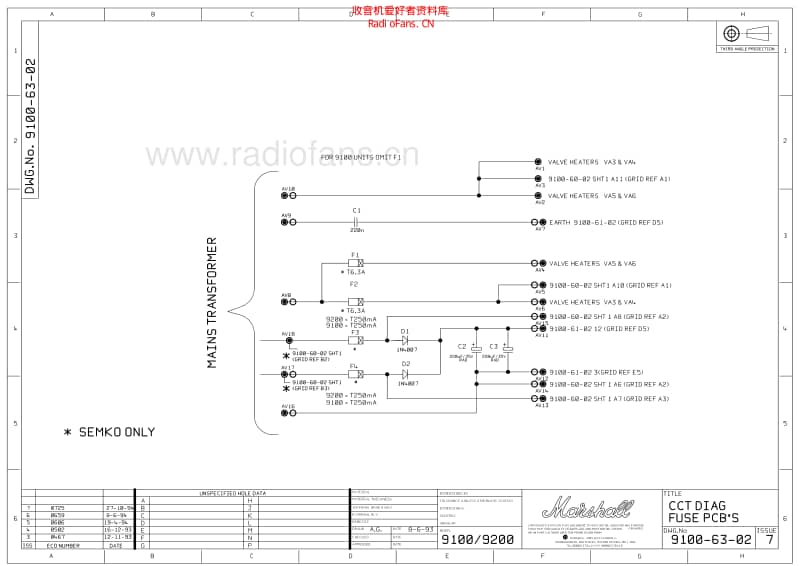 Marshall_9200_2x100w 电路图 维修原理图.pdf_第3页