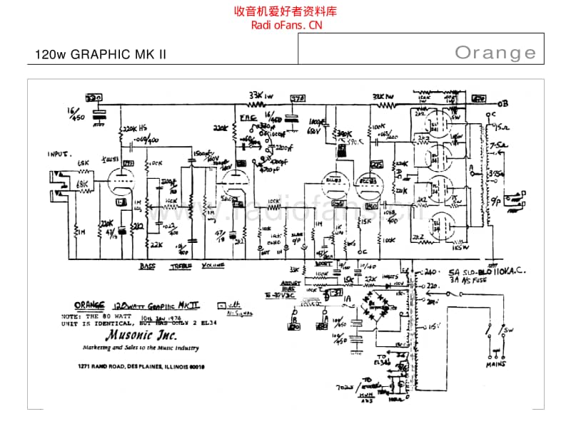 Orange_mkii_125 电路图 维修原理图.pdf_第2页