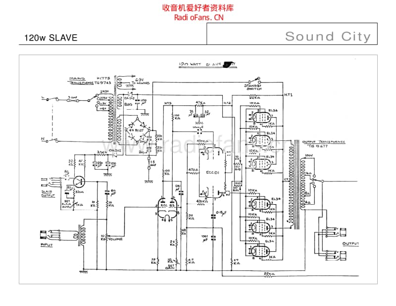 Sound_city_amps 电路图 维修原理图.pdf_第1页