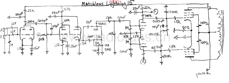 Matchless_lightning15 电路图 维修原理图.pdf_第1页