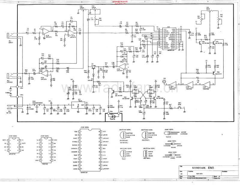 Ibanez_em5_echomachine 电路图 维修原理图.pdf_第1页