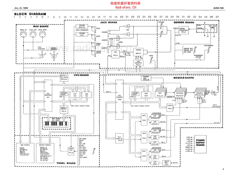 Roland_juno_106_service_manual 电路图 维修原理图.pdf_第2页