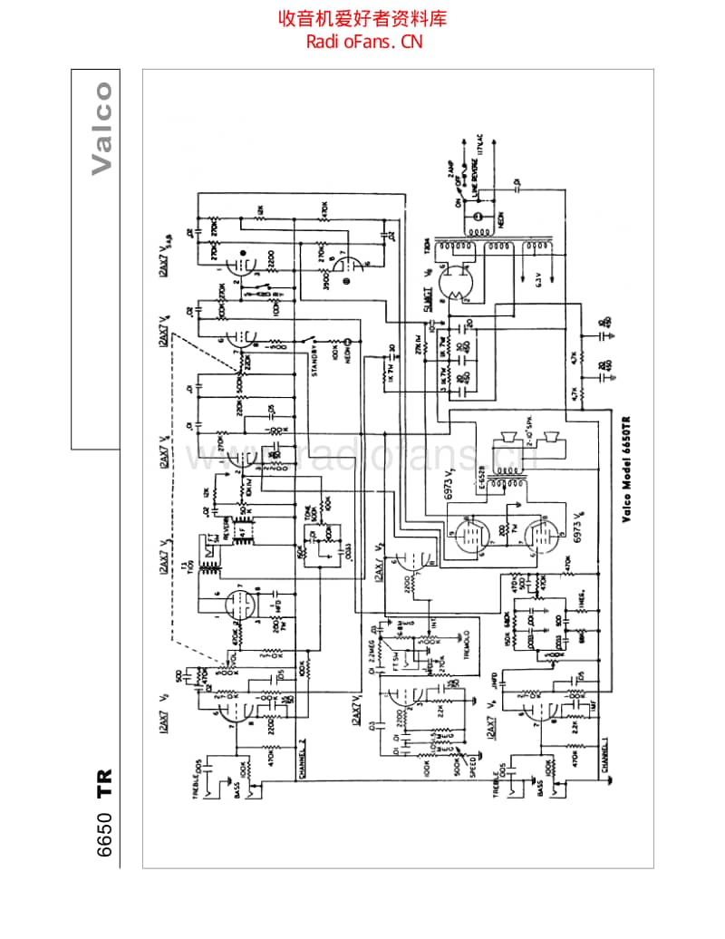 Supro_6650 电路图 维修原理图.pdf_第1页