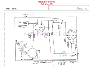 Supro_amp_1947 电路图 维修原理图.pdf