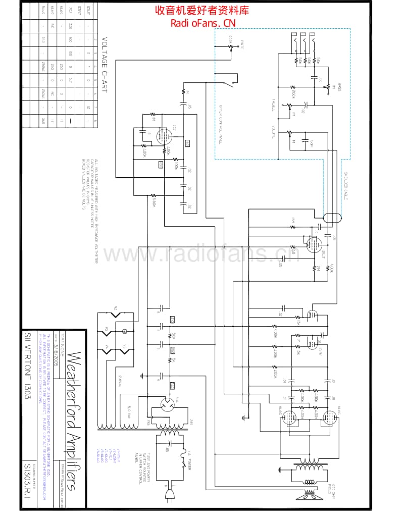 Silvertone_1303 电路图 维修原理图.pdf_第1页
