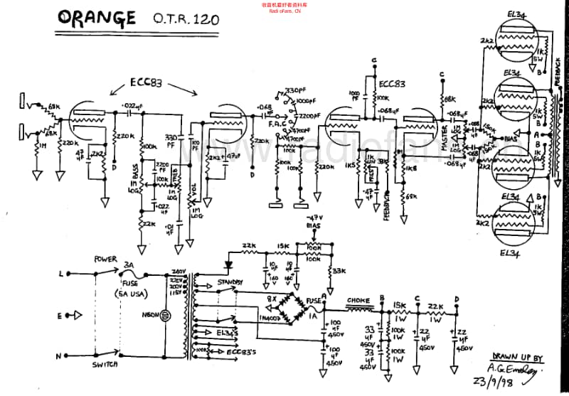 Orange_otr_120 电路图 维修原理图.pdf_第2页