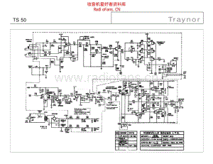 Traynor_ts50 电路图 维修原理图.pdf