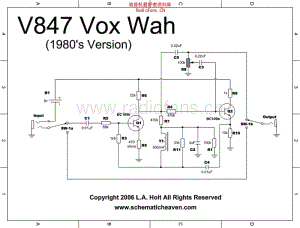 Vox_847_1980_lah 电路图 维修原理图.pdf
