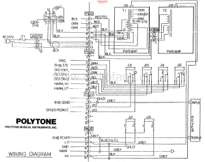 Polytone_wiring_diagram 电路图 维修原理图.pdf