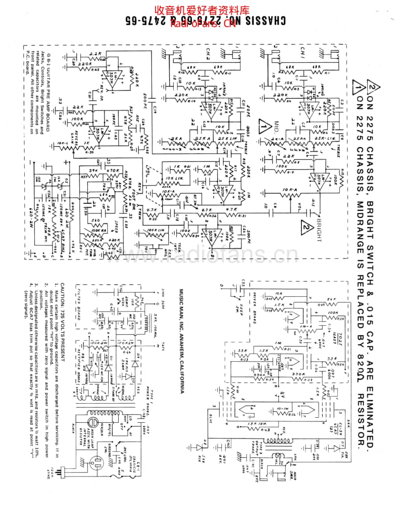 Musicman_2475_65_2275_65_B 电路图 维修原理图.pdf_第2页