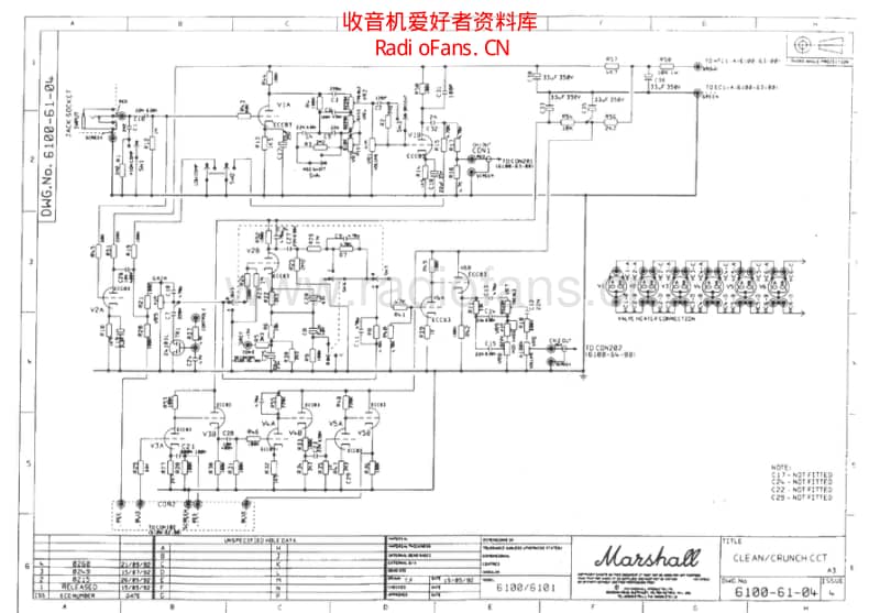 Marshall_30aniv_6100_100w 电路图 维修原理图.pdf_第1页